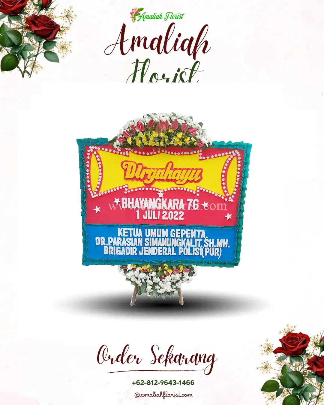 Papan Bunga HUT Ulang Tahun Pondok Kacang Barat - Toko Bunga Terdekat